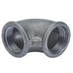 2” Trakya Döküm Siyah Dişli Dirsek