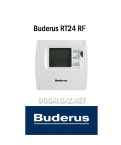 RT24 RF Oda Termostatı Buderus