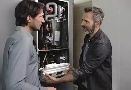 Buderus alüminyum eşanjör detayı