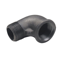 Kuyruklu Dirsek Dn20 ¾” Trakya Döküm Siyah