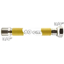Kombi Gaz Flexi 60cm 3/4"x3/4" esnek hortum