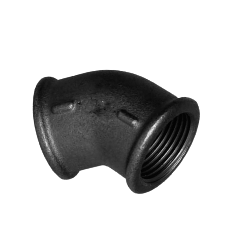 Trakya Döküm Siyah dişli açık dirsek DN65 - 21/2"