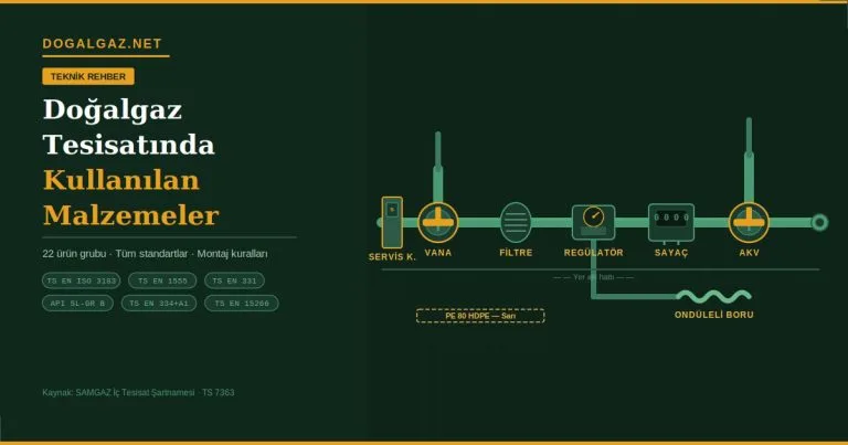 Doğalgaz Tesisatı ve Kullanılan Malzemeler