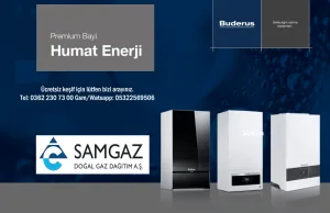 Samsun Buderus Yetkili Bayii Humat Enerji, Buderus kombi satış, montaj ve servis hizmeti sunar. Samsun ve çevresinde doğalgaz projelendirme desteği!