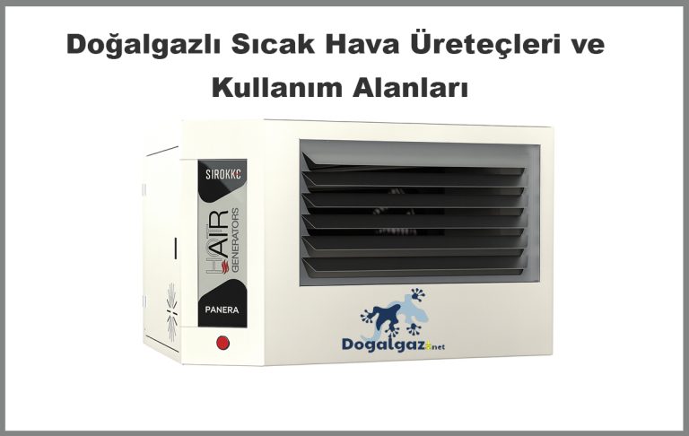 Doğalgazlı sıcak hava üreteci çalışma prensibi şeması, sıcak hava üreteçleri hakkında tüm detaylar.