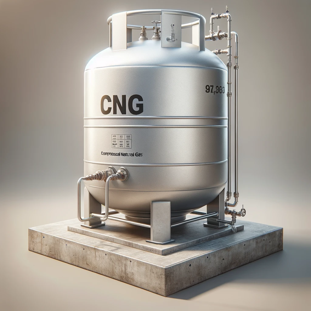 CNG tankı - Sıkıştırılmış doğal gaz