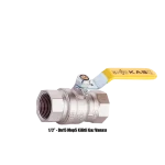 Doğalgaz Kilitli Dn15 1/2'' Mob 5 Küresel Dişli Vana