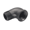 Kuyruklu Dirsek DN15 ½” Trakya Döküm Siyah Dişli
