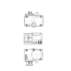 dungs 272339 gw 150 a5 prosestata ait teknik çizim