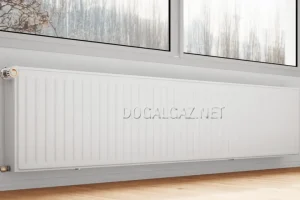 Pencerenin altına takılmış bir panel radyatör